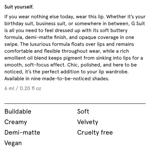 Glossier Soft Touch Lip Crème - Picture 3 of 5